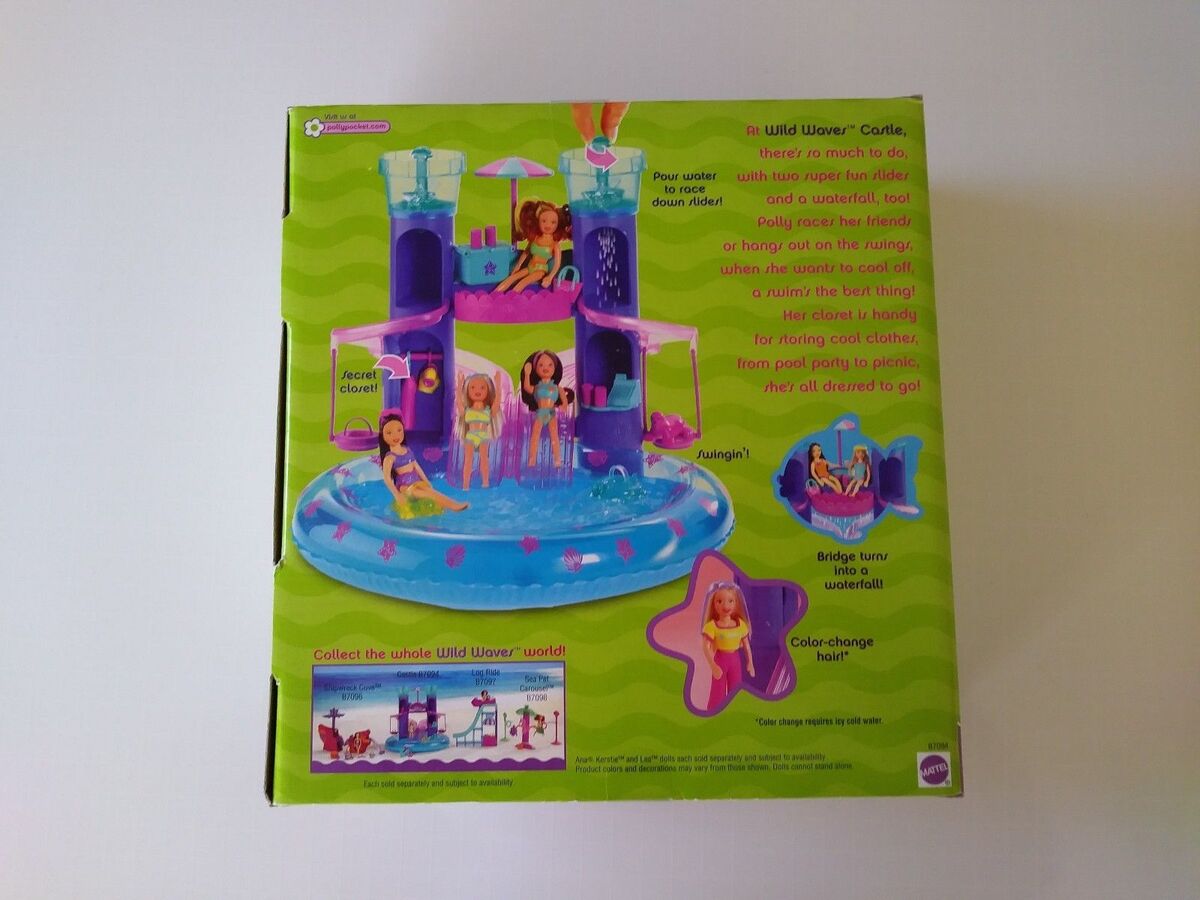 Polly pocket wild waves castle on sale