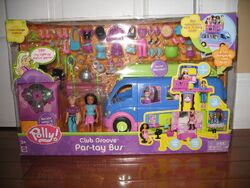Polly pocket party bus store