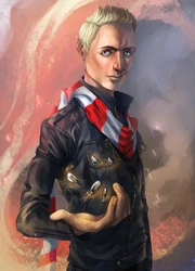 Oryginalna ilustracja przestawiająca Heartstone'a autorstwa Yori Narpati