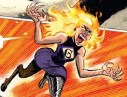 Tammi atakująca Percy'ego