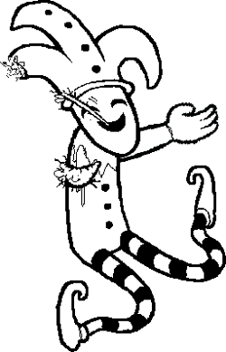 Harlequin Scratched
