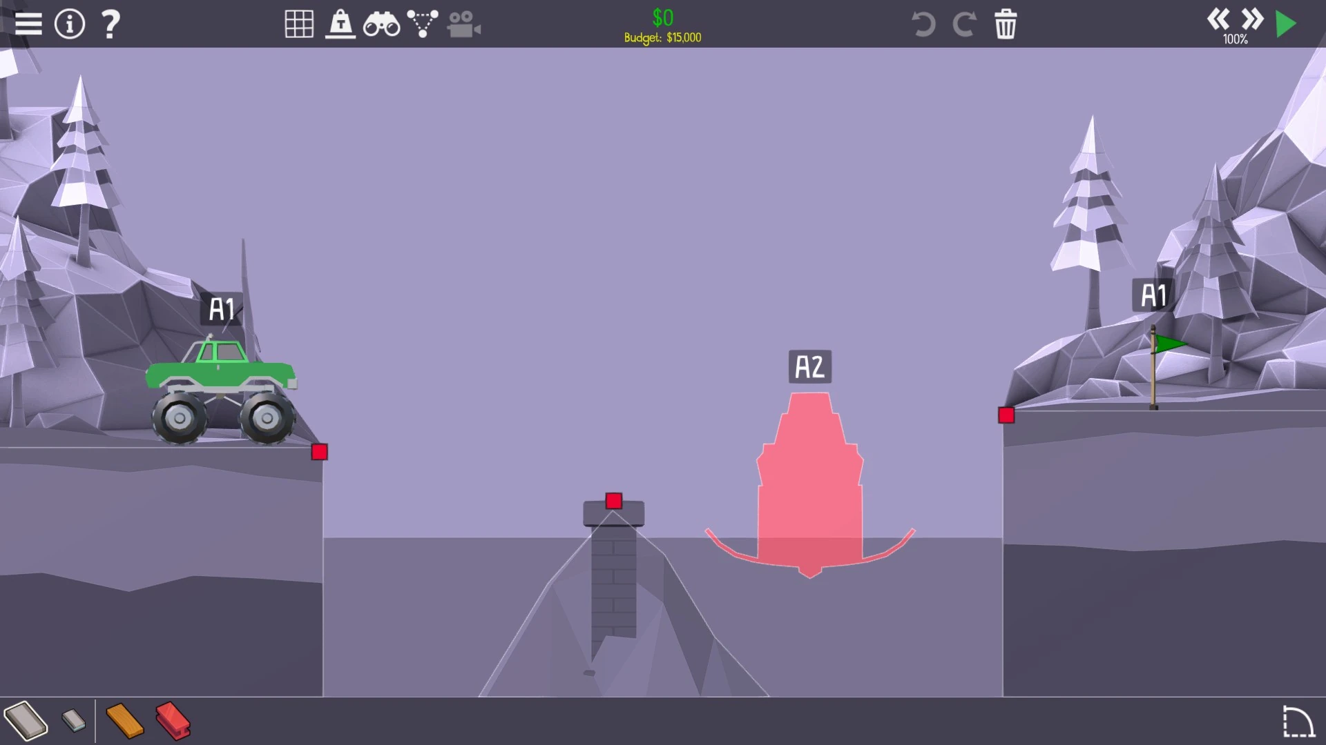 1 04 Fourteen Meter Overpass Poly Bridge 2 Wiki Fandom