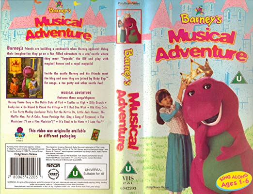 Barney's Magical Musical Adventure (1992) | PolyGram Video Wiki | Fandom