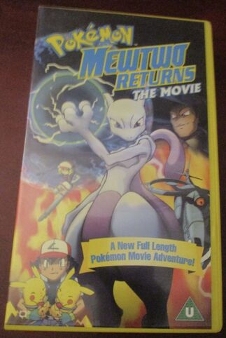 Mewtwo returns screening copy, anyone have any info on this? found at a  thrift store. : r/VHS