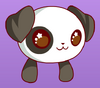 Pony Vs Pony - Sunshine Shop - Woofington the Black Puppy.png