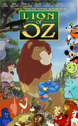 Simba Timon and Pumbaa adventures of The Lion of Oz Poster