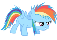 Rainbow Dash as a filly