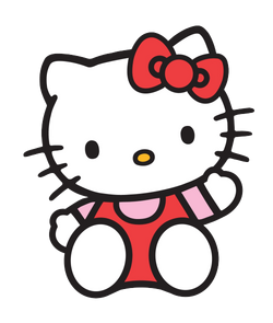Sanrioed Hellokitty Cartoon Kawaii Cat Paw Pantyhose Footprint