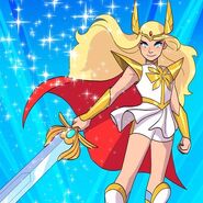 She-Ra in the 2018 series.