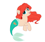 Ariel's Merpony Form