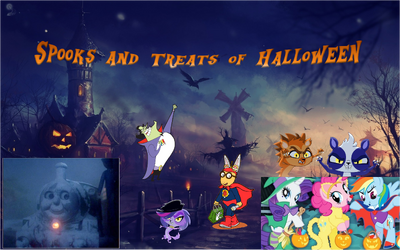 Spooks and Treats of Halloween poster