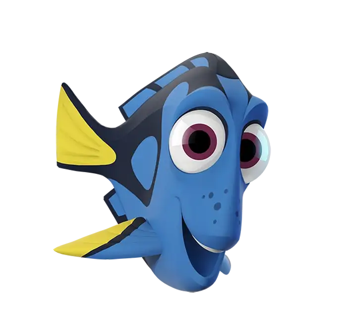 is that yogurt? Oh, a blob fish - Dory from Nemo (5 second memory)