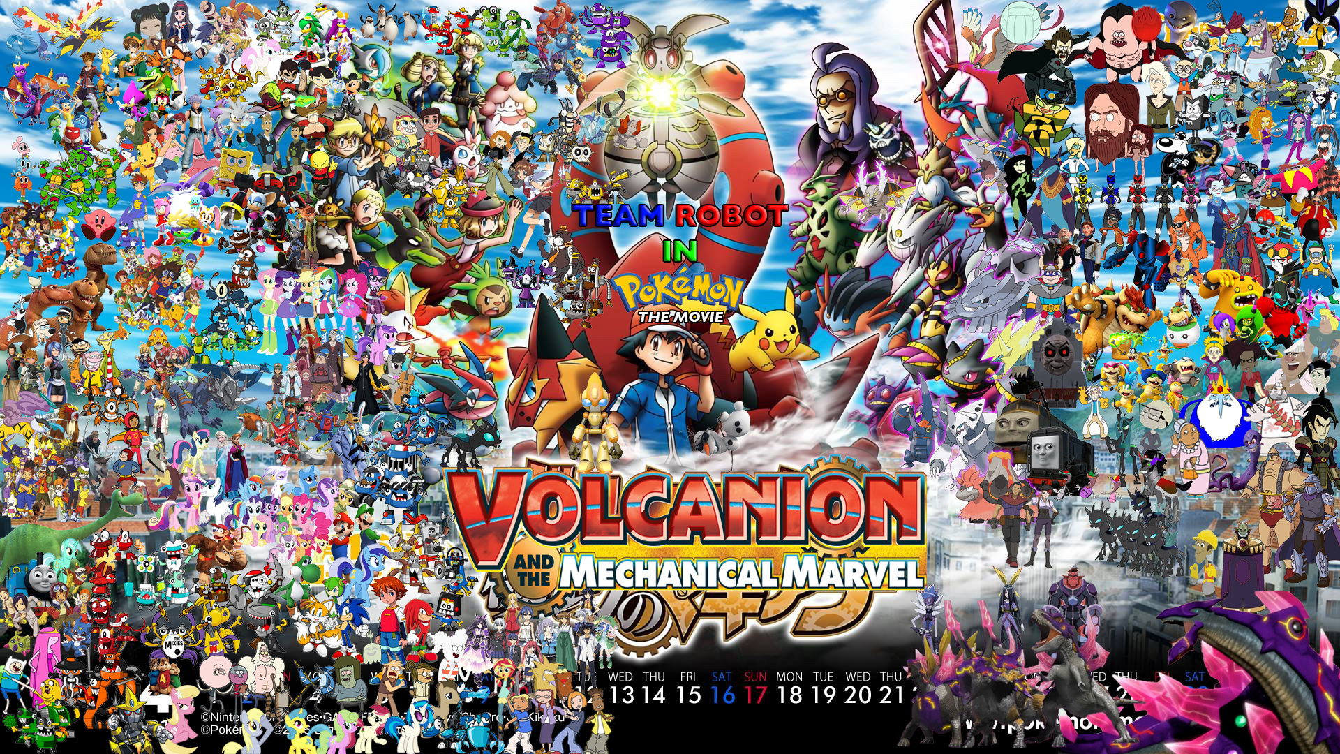 UK Anime Network - Manga Entertainment to release Pokemon The Movie:  Volcanion and the Mechanical Marvel this May