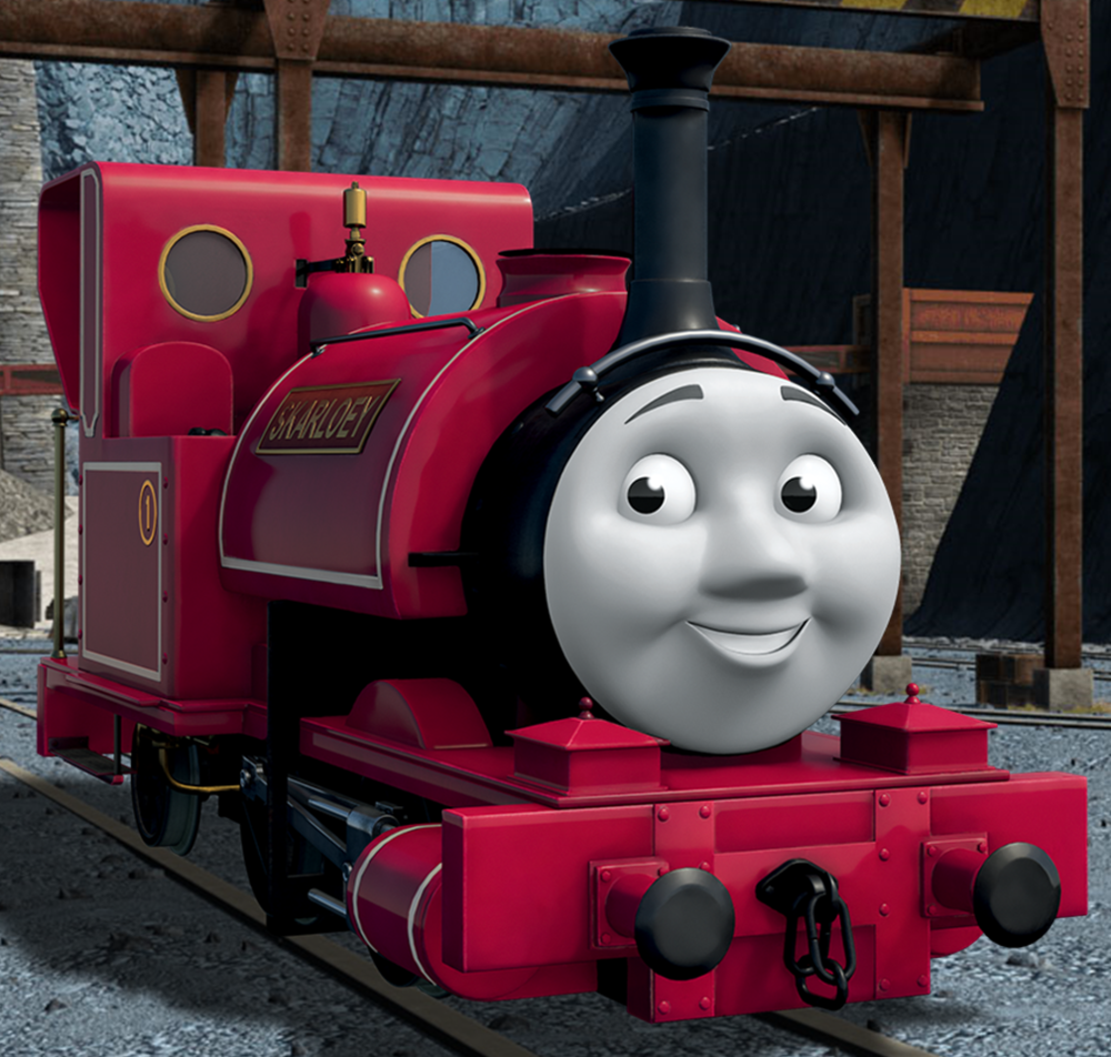 Thomas & Friends Rheneas Skarloey James The Red Engine PNG - Free