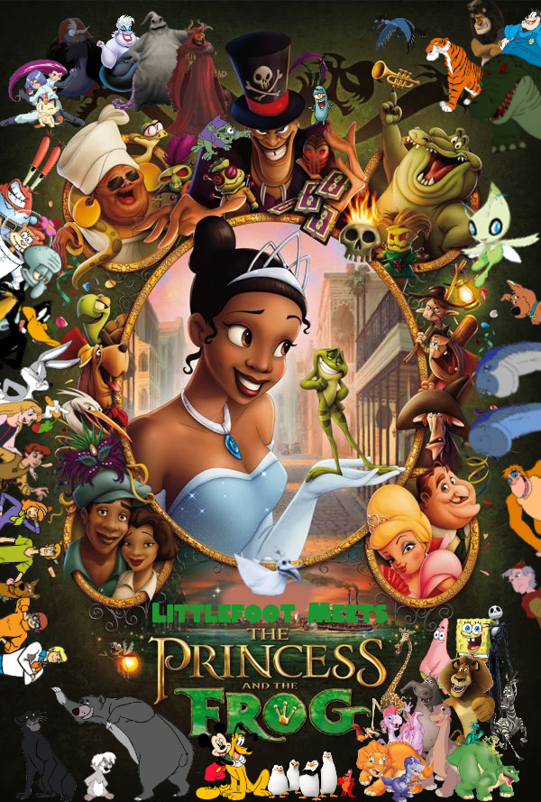 Princess and the Frog - Louis Scares the Crowds Away 