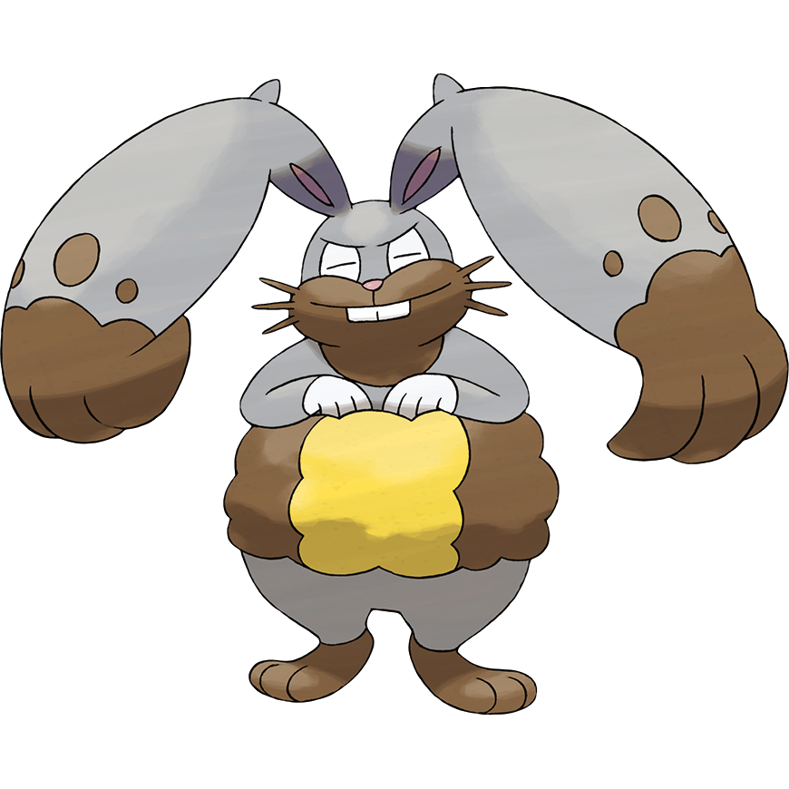 Diggersby is a Normal/Ground-type Pokemon evolved from a Bunnelby. 