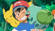 Ash and Bulbasaur