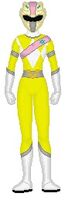 Mighty Morphin Yellow Harmony Fusion Ranger