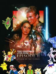 Pooh's Adventures of Star Wars Episode II Attack of the Clones Poster