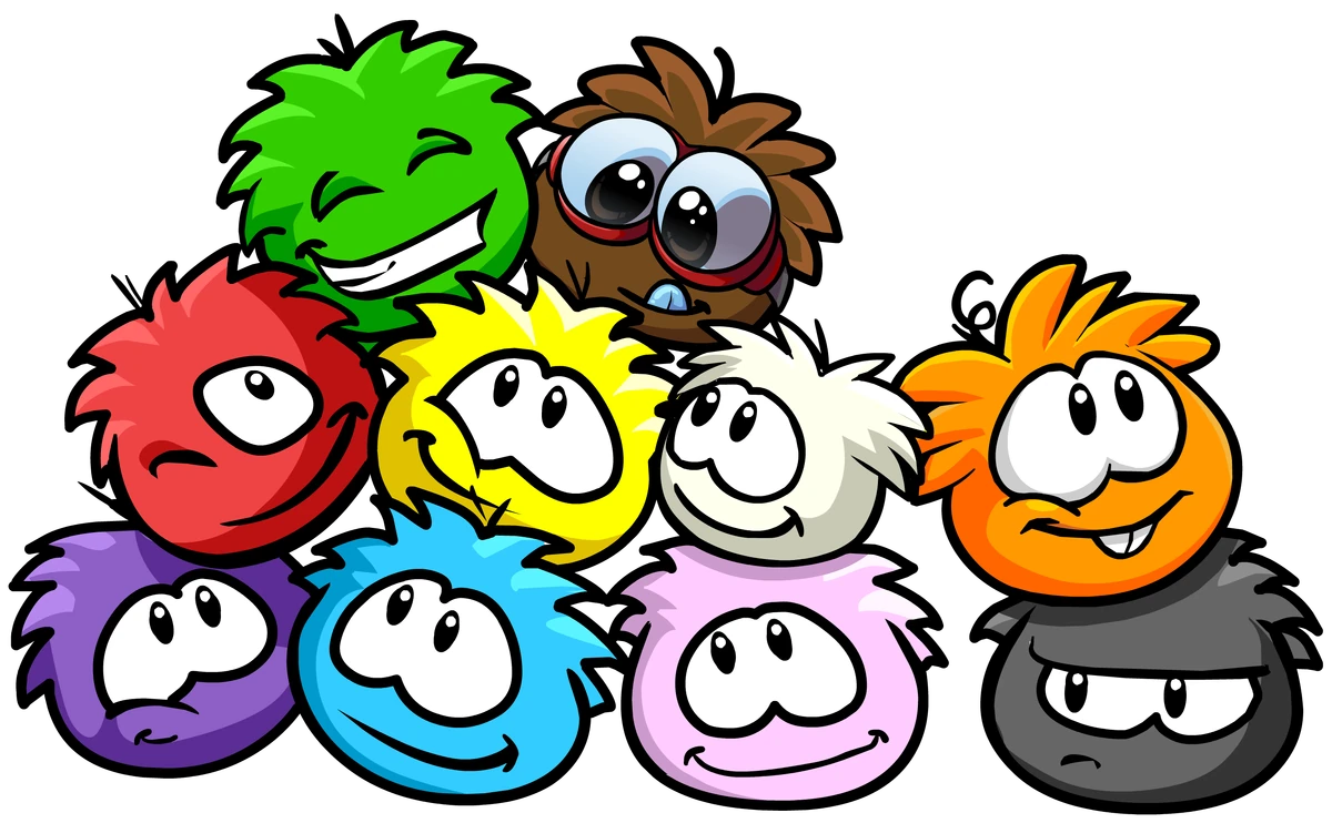 Soporte de Super Club Penguin on X: Isla 5 is Club Puffle. An universe  where the puffles are the dominant and the penguins are mascots. Puffle  Costumes are available in all rooms.