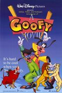 Simba, Timon, and Pumbaa's Adventures of A Goofy movie poster