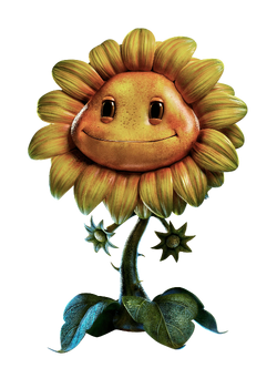 Sunflower - Plants vs. Zombies: Garden Warfare II by Hywj on