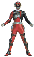 Jack as S.P.D. Red Ranger S.W.A.T. Mode