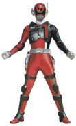 Bridge as S.P.D. Red Ranger S.W.A.T. Mode