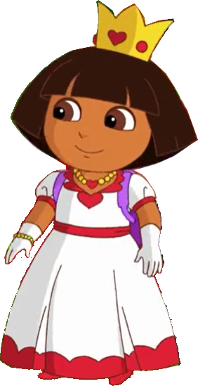 Dora as queen