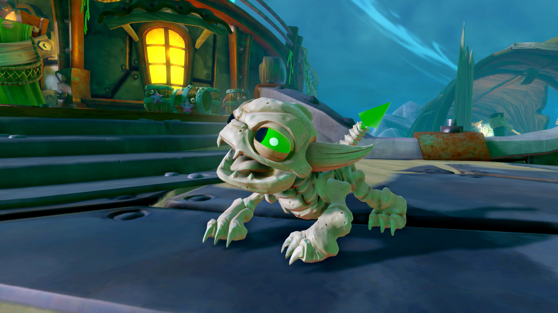 Funny Bone is a skeleton dog who is one of the Undead Skylanders. 