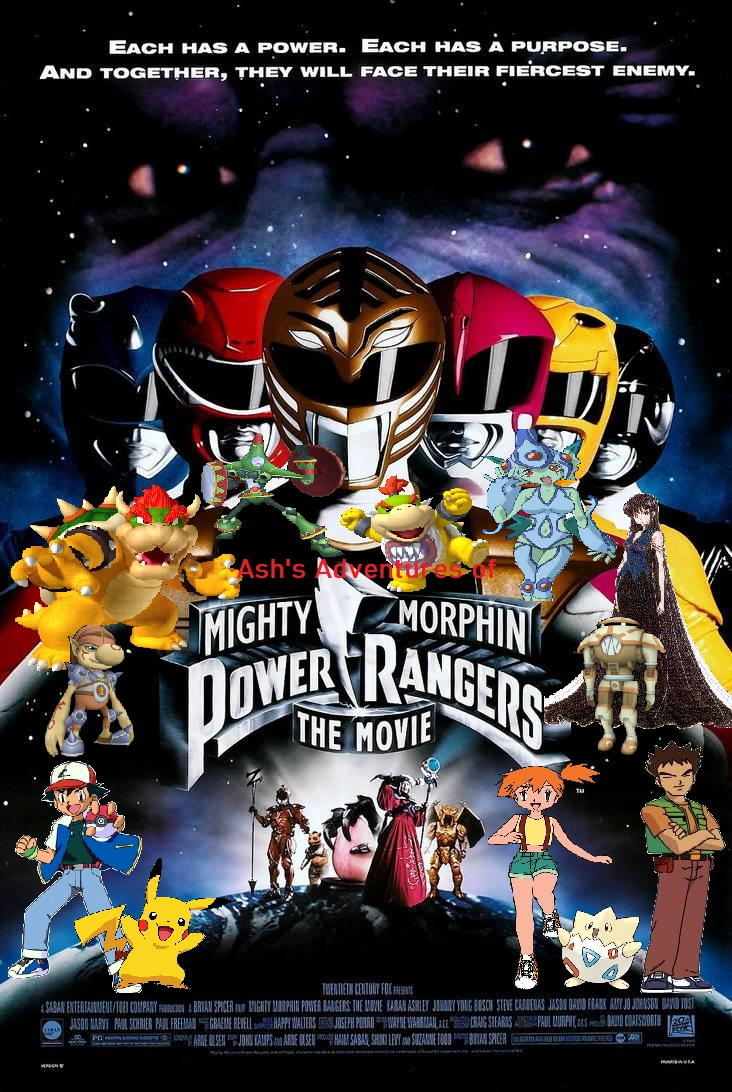 Ash S Adventures Of Mighty Morphin Power Rangers The Movie Pooh S Adventures Wiki Fandom