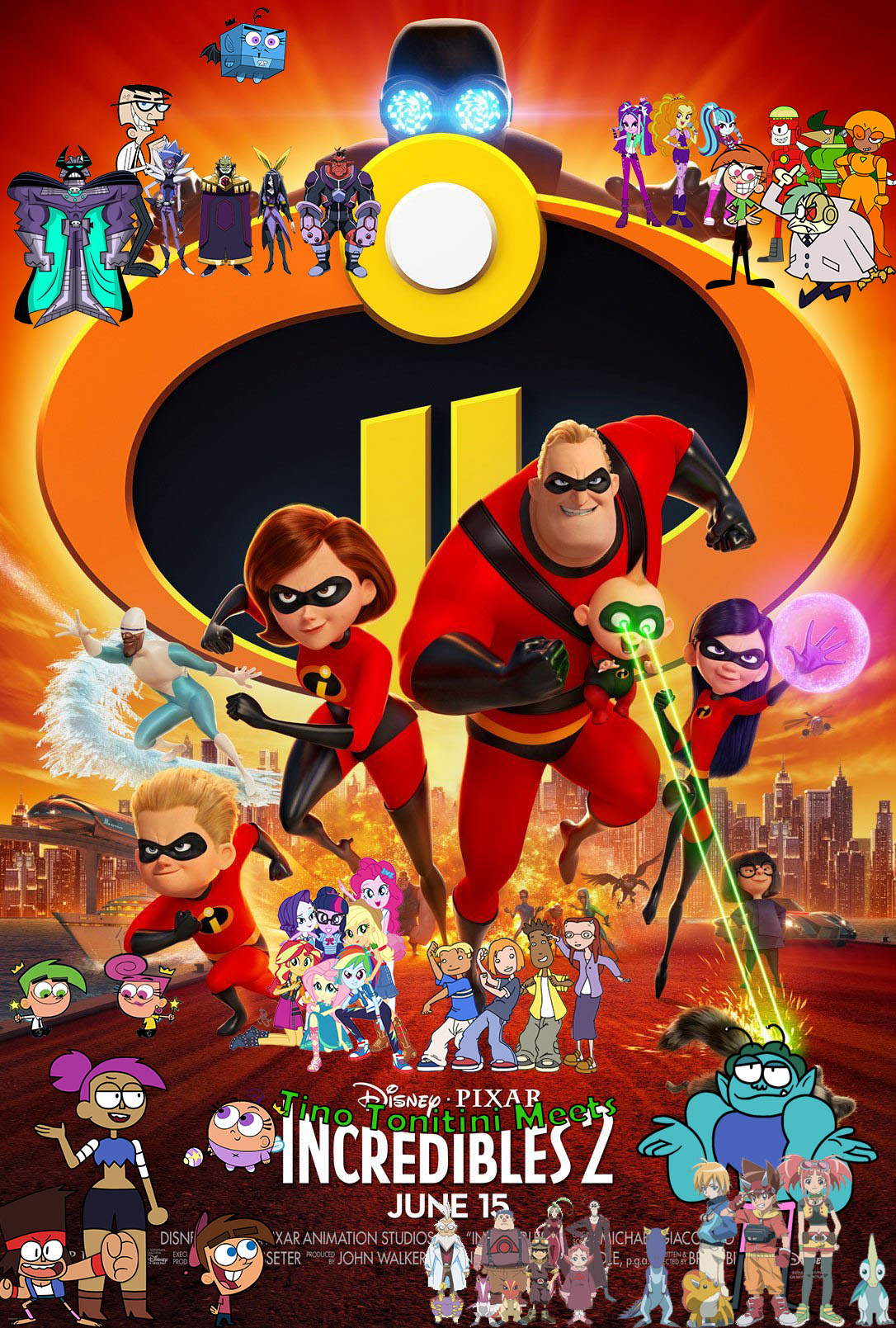 Tino Tonitini Meets The Incredibles 2 | Pooh's Adventures Wiki | Fandom