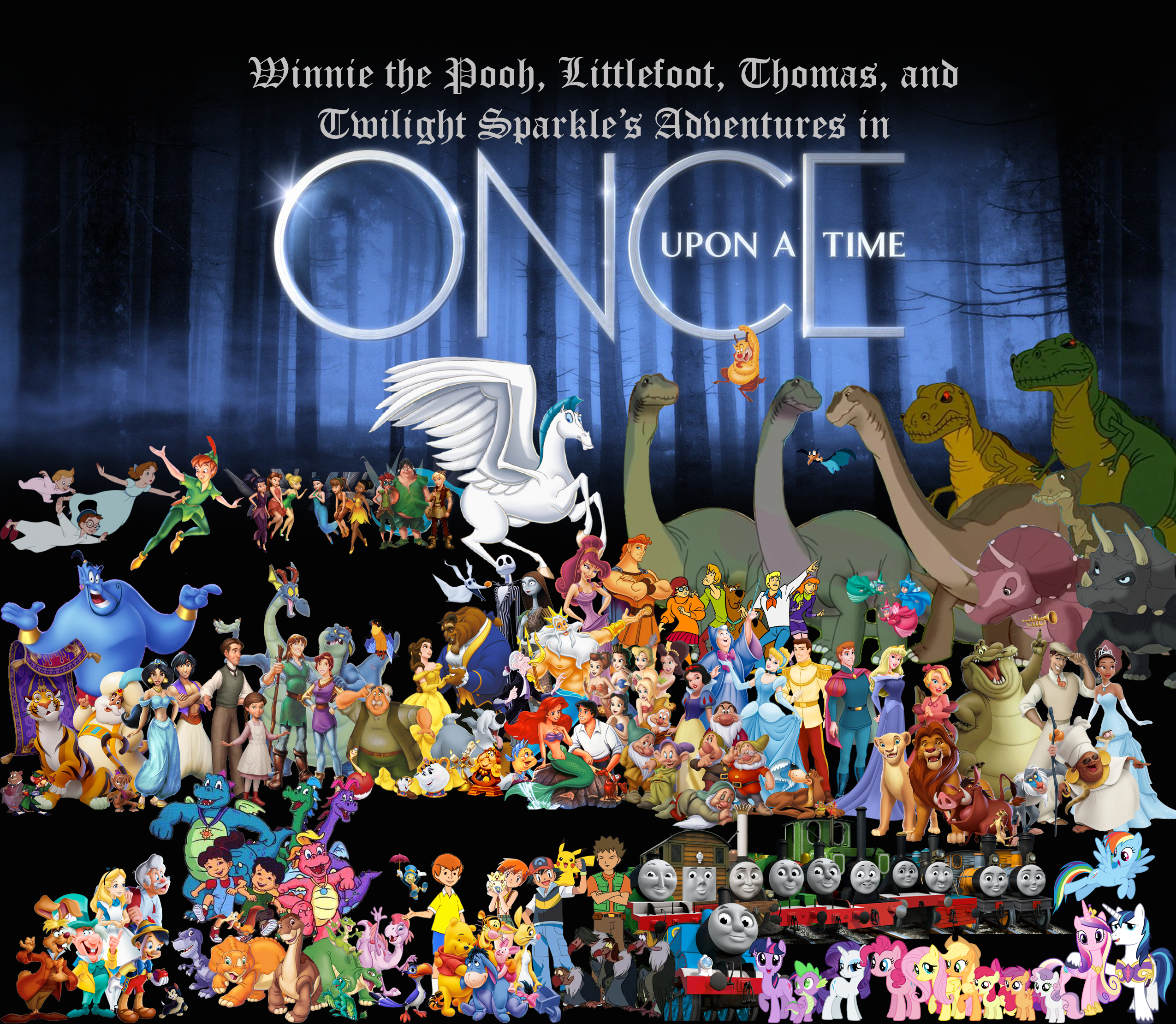 User blog:Condisney17/Winnie the Pooh, Littlefoot, Thomas, and Twilight  Sparkle in Once Upon a Time | Pooh's Adventures Wiki | Fandom