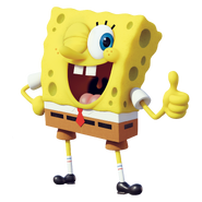 SpongeBob in CGI form