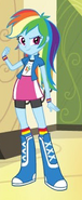 Rainbow Dash's human counterpart in My Little Pony Equestria Girls