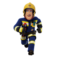 Fireman Sam in his new outfit [Series 14 onwards]