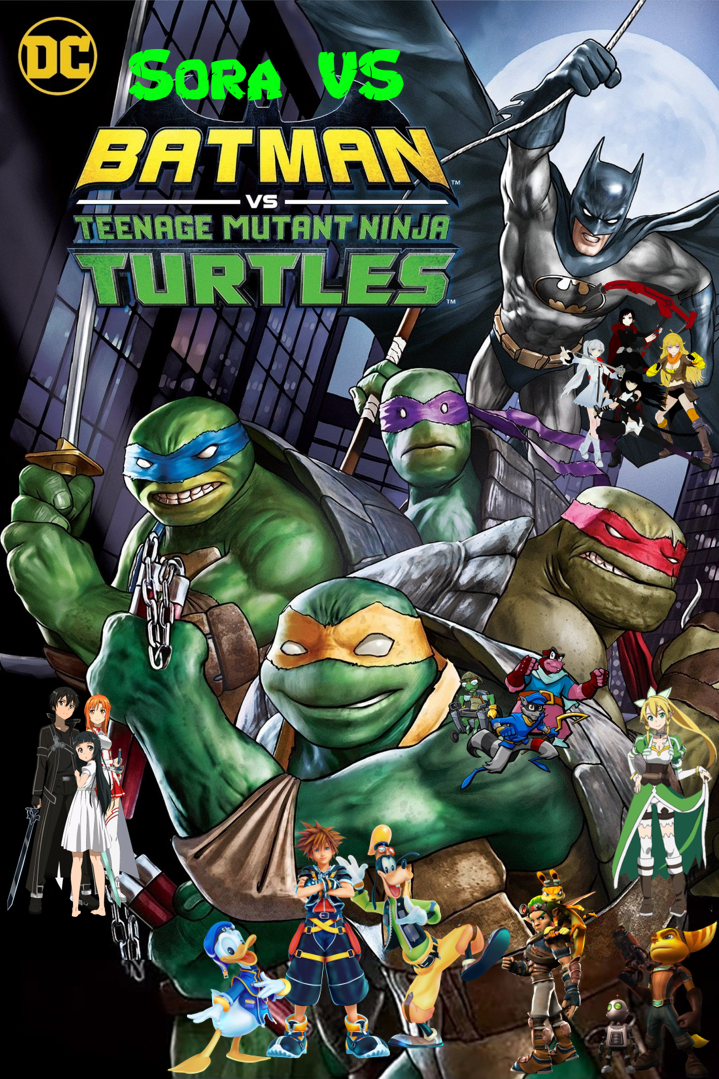 Batman vs the Teenage Mutant Ninja Turtles