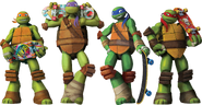 Leonardo, Donatello, Raphael and Michelangelo