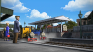 Duncan with Sir Handel and Norman in Season 20