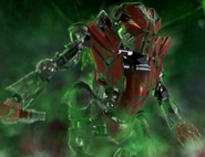 Makuta G1 as Makuta Teridax as seen in Bionicle: Mask of Light.