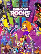 Pooh's Adventures of My Little Pony - Equestria Girls - Rainbow Rocks Poster