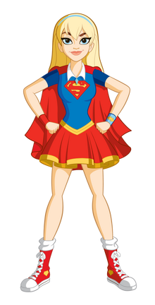 Supergirl Pose DCSHG Transparent