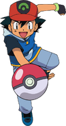 Ash in his Hoenn Outfit