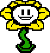 Flowey Happy Face - Undertale Flowey Sprite, HD Png Download - 2100x2100  (#1975432) - PinPng