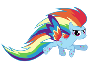 Rainbow Dash rainbowfied