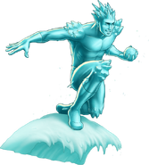 Iceman Portrait Art