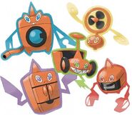 All of Rotom's forms