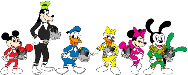 Disney Force Rangers
