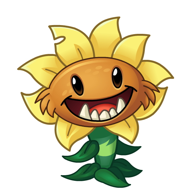 i drew a primal sunflower :D : r/PlantsVSZombies