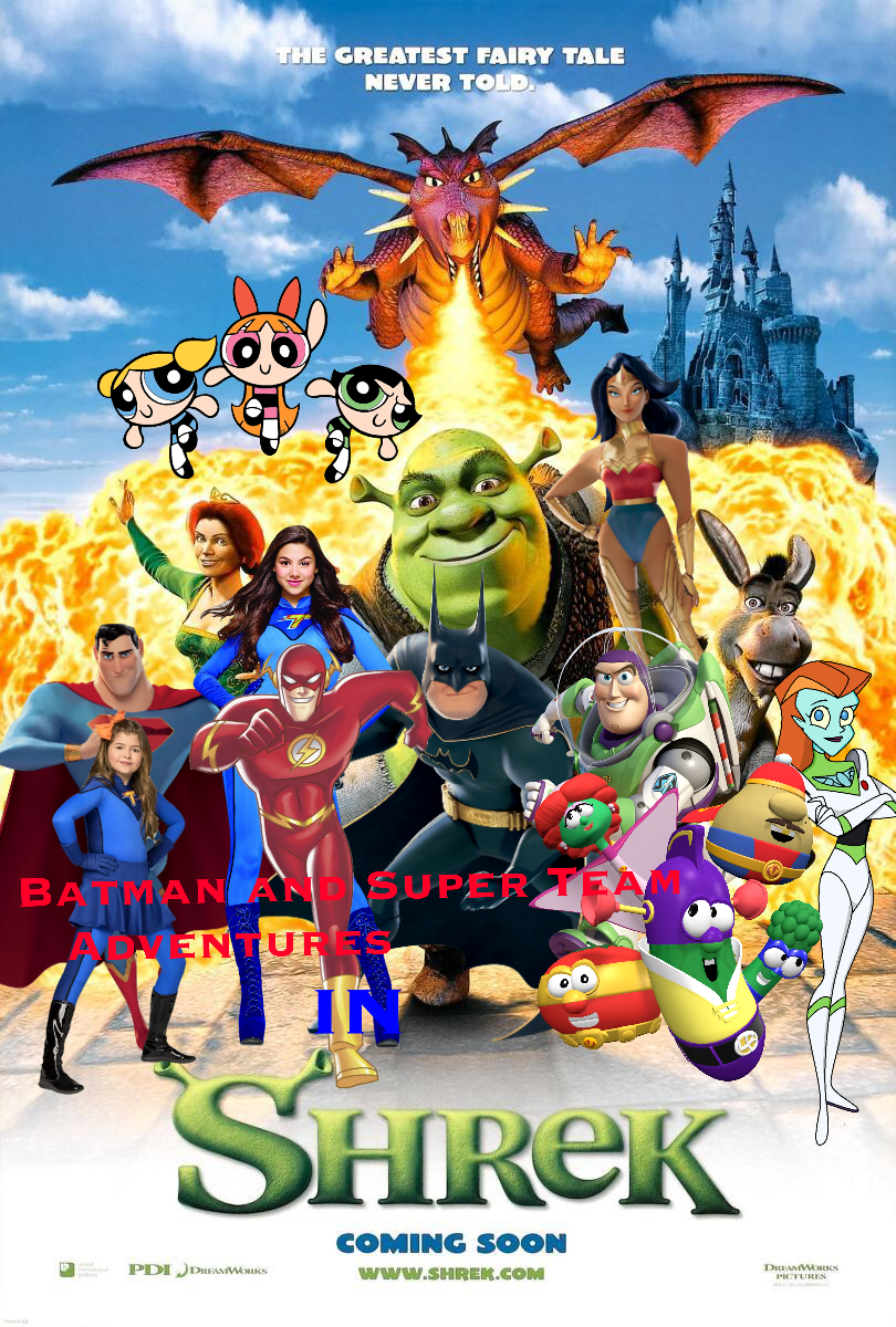 Batman and The Super Team Adventures in Shrek | Pooh's Adventures Wiki |  Fandom